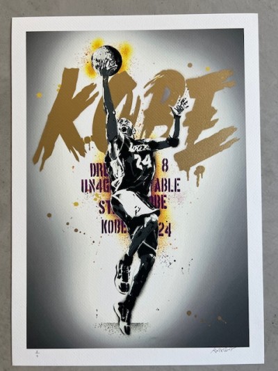 Alessio B - Kobe Bryant - Unique 1/1 - (45x32cm)